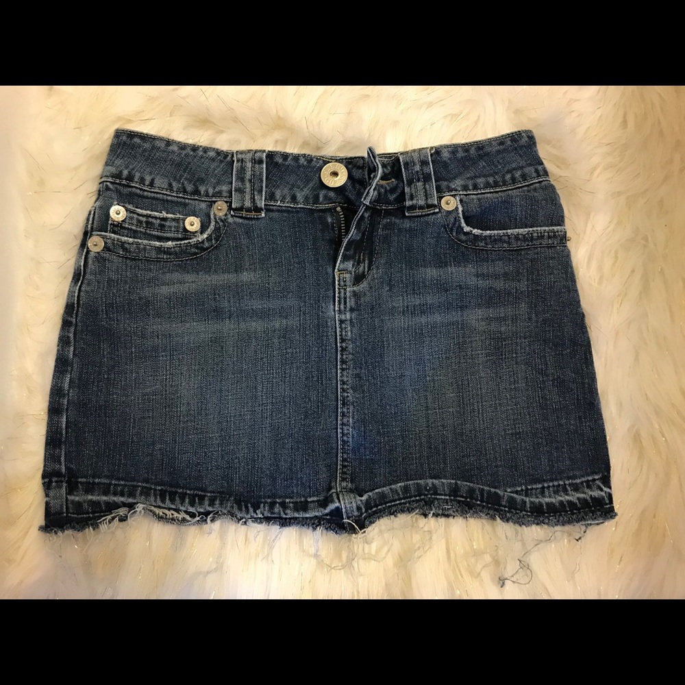 Guess jean skirt!